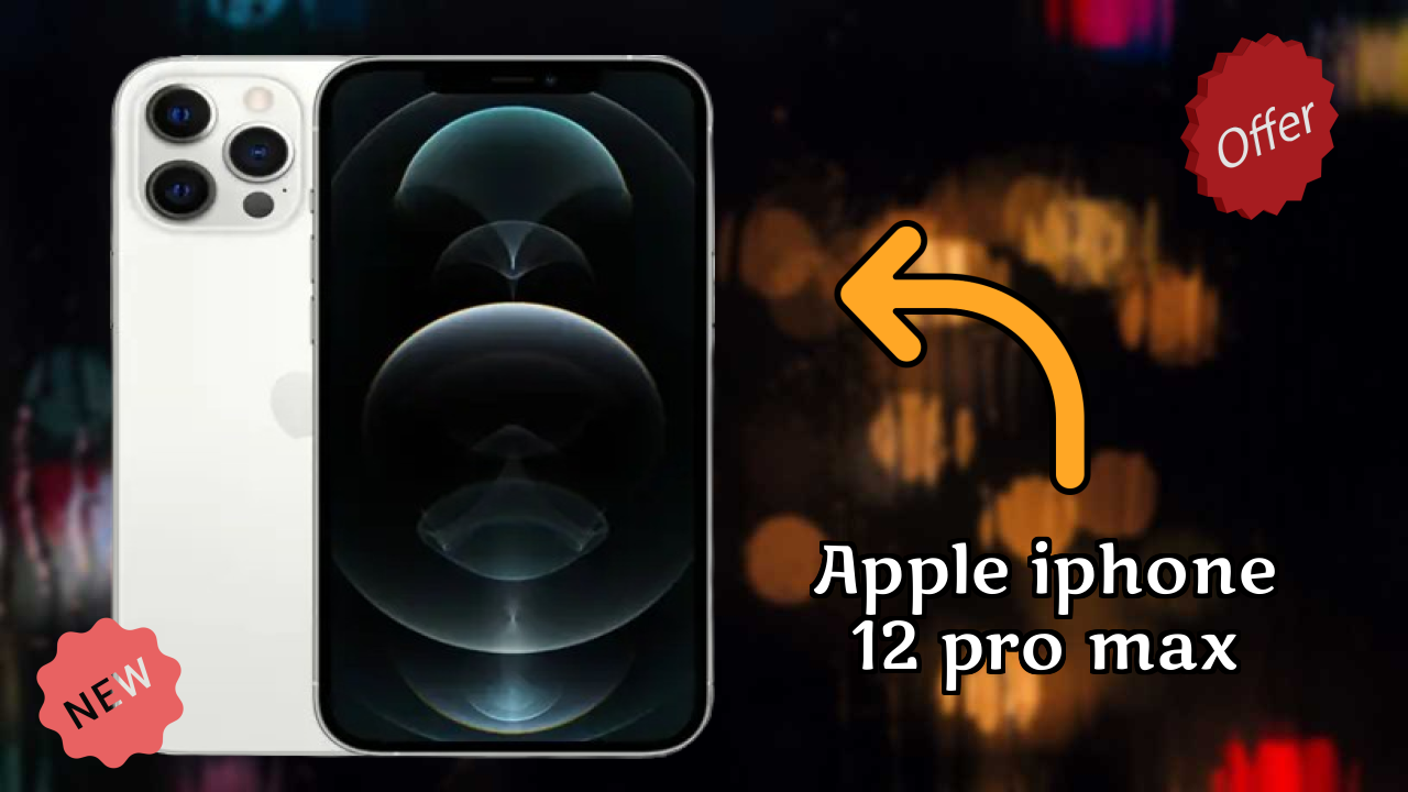 Apple IPhone 12 Pro Max डिस्प्ले तकनीक: 6.7 Inches (17.02 Cm) स्क्रीन