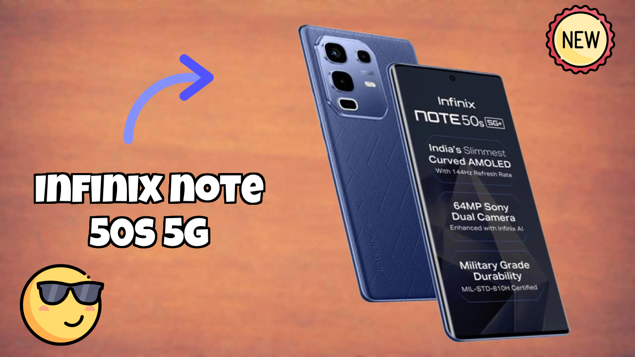 Infinix Note 50s 5G+ RAM शो: 8 GB RAM मल्टीटास्किंग