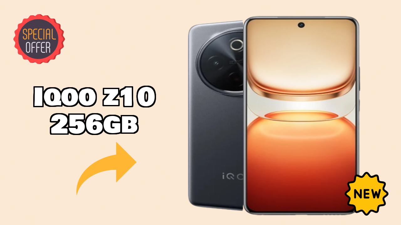 IQOO Z10 256GB डिस्प्ले साइज़: 6.77 Inches (17.2 Cm) स्क्रीन रिव्यु