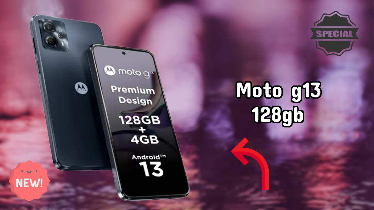 ₹8,999 पर Moto G13 128GB - इस क़ीमत के तहत बेस्ट फोन