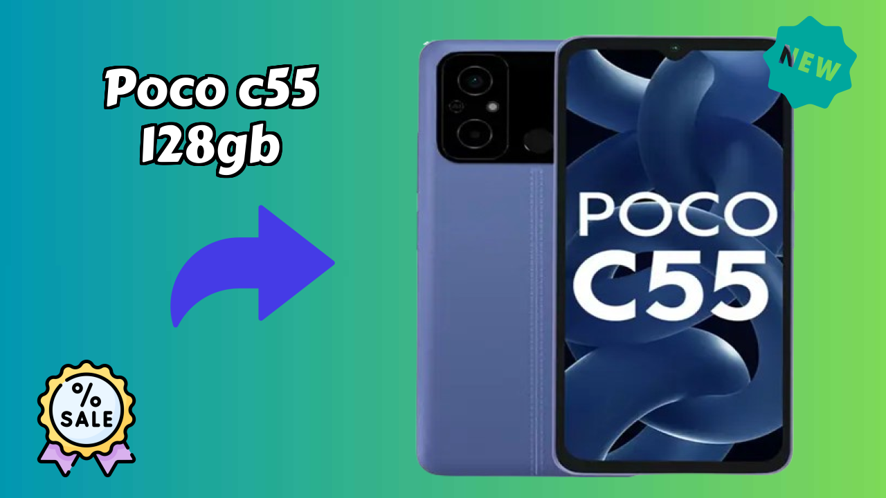 ₹9,999 पर POCO C55 128GB - पूरा स्पेसिफिकेशन
