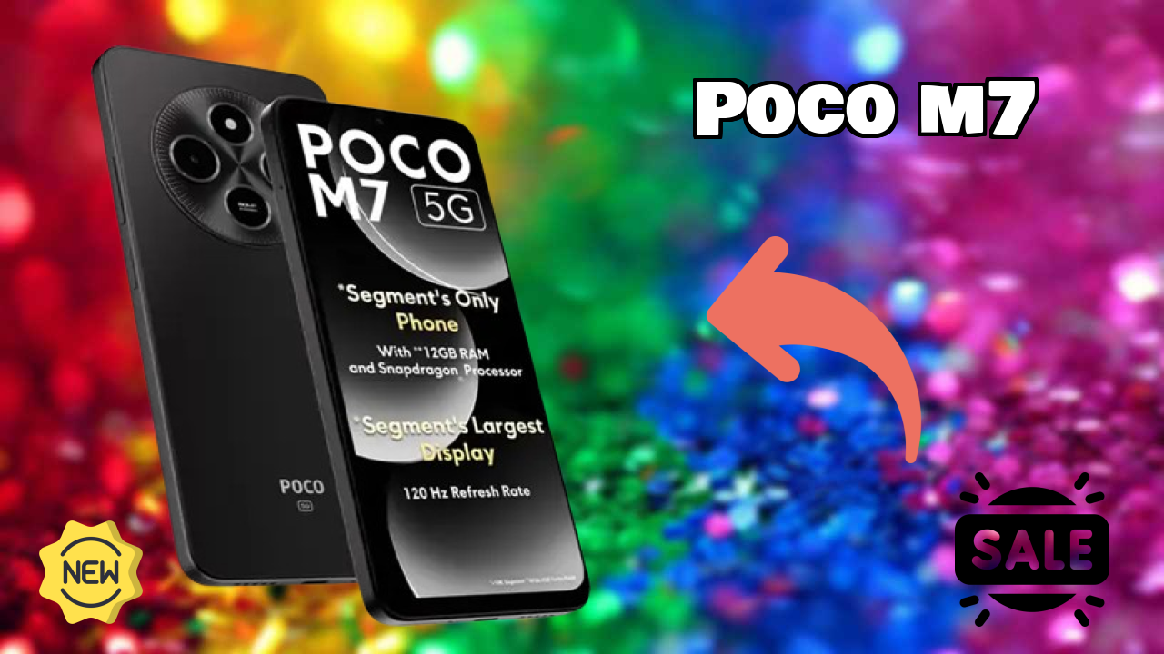 POCO M7 डिस्प्ले रिव्यु: 6.88 Inches (17.48 Cm) स्क्रीन साइज़
