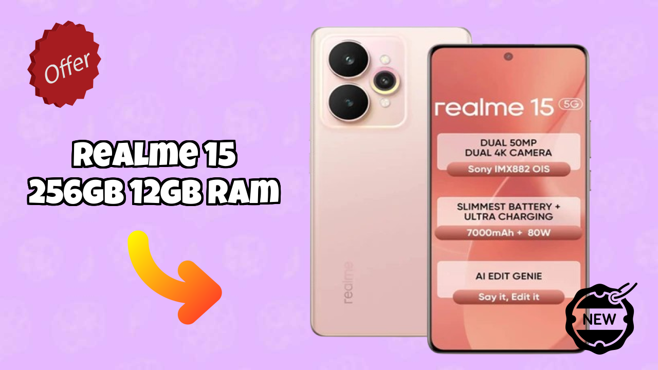 Realme 15 256GB 12GB RAM गेमिंग बेंचमार्क: MediaTek Dimensity 7300 Plus टेस्ट किया गया