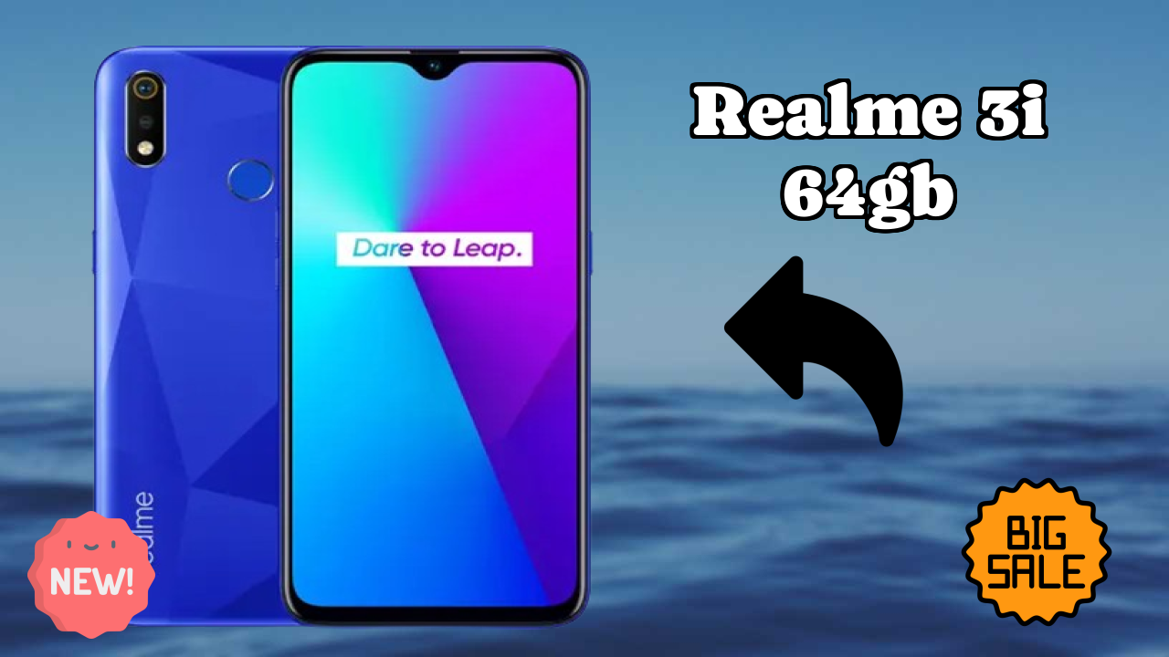 Realme 3i 64GB डिस्प्ले साइज़: 6.22 Inches (15.8 Cm) स्क्रीन क्वॉलिटी