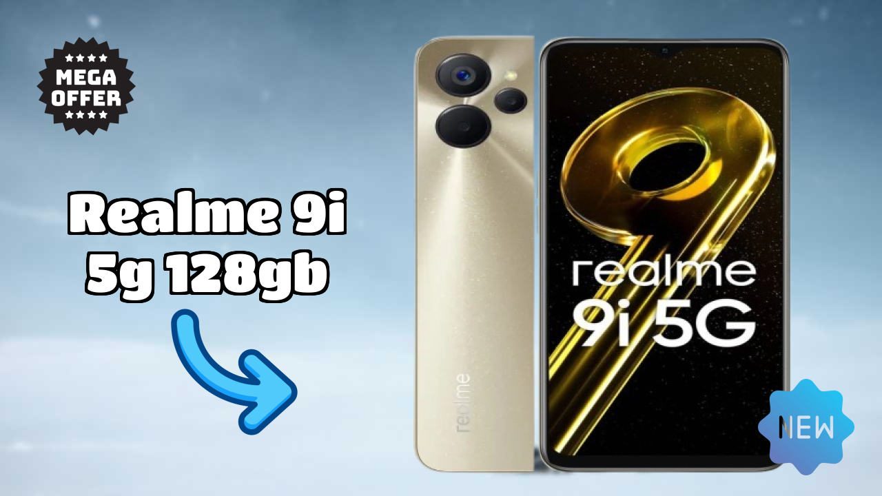 Realme Realme 9i 5G 128GB - ₹15,193 के तहत बेस्ट कैमरा फोन