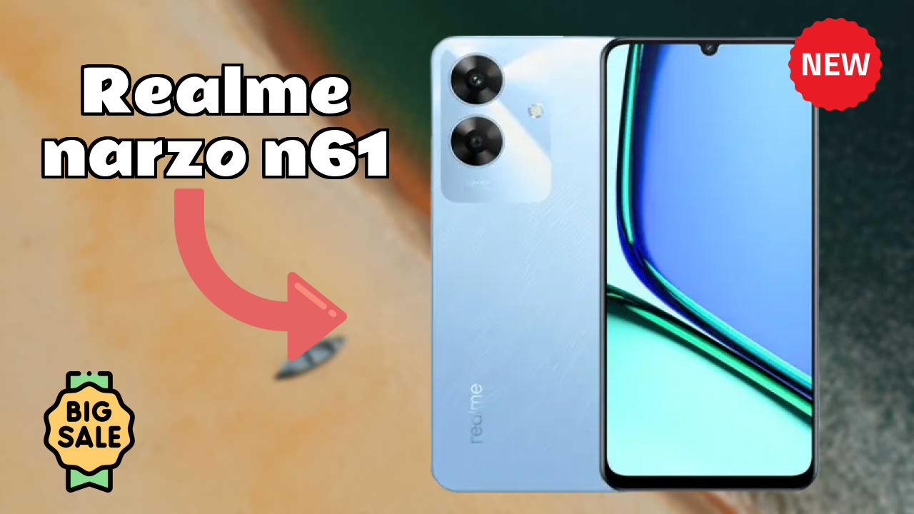 Realme Narzo N61 क़ीमत गिरावट: अब सिर्फ ₹7,585 उपलब्ध