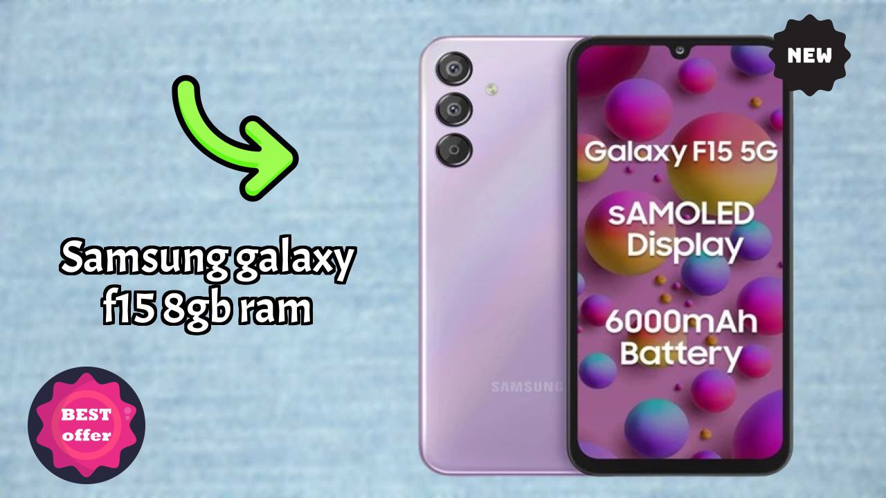Samsung Galaxy F15 8GB RAM कैमरा क्वॉलिटी: 13 MP Front Camera सेल्फी