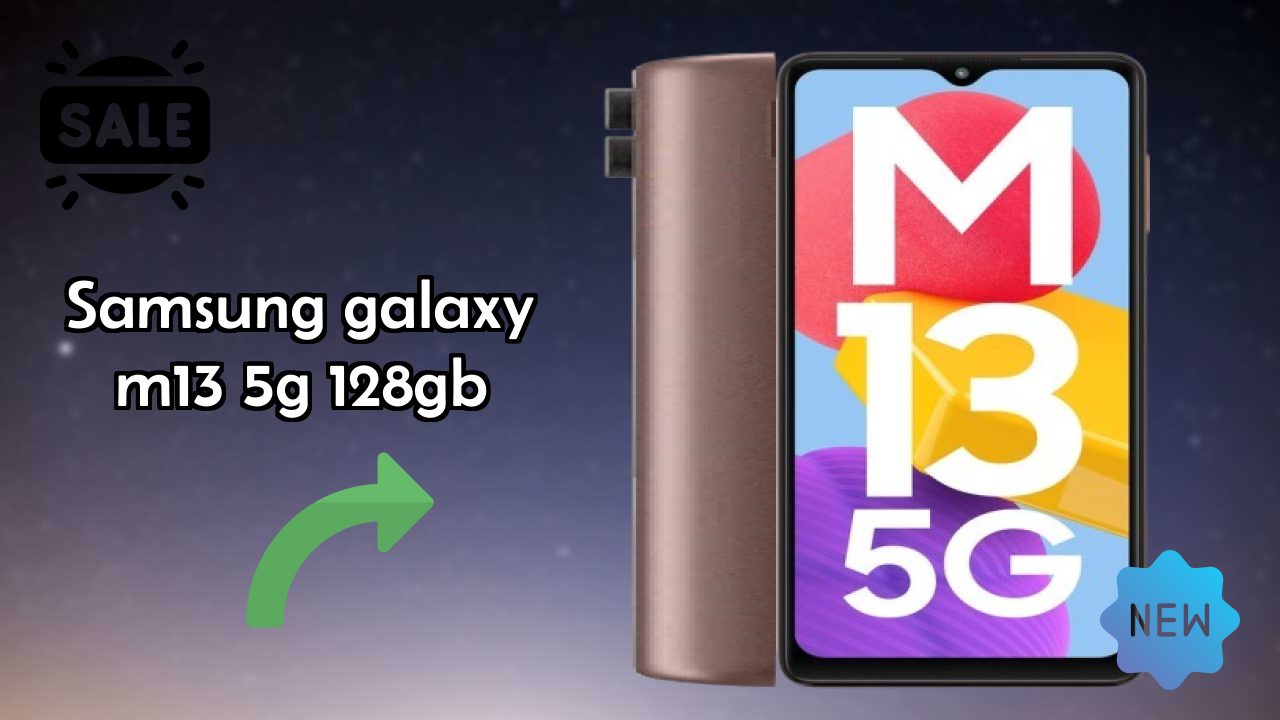 ₹15,999 पर Samsung Galaxy M13 5G 128GB - बेस्ट डील उपलब्ध