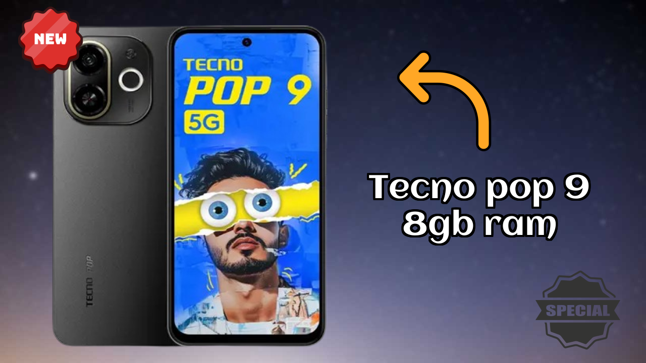 Tecno Pop 9 8GB RAM क़ीमत  डिस्कसन: ₹9,099 क़ीमत चेक