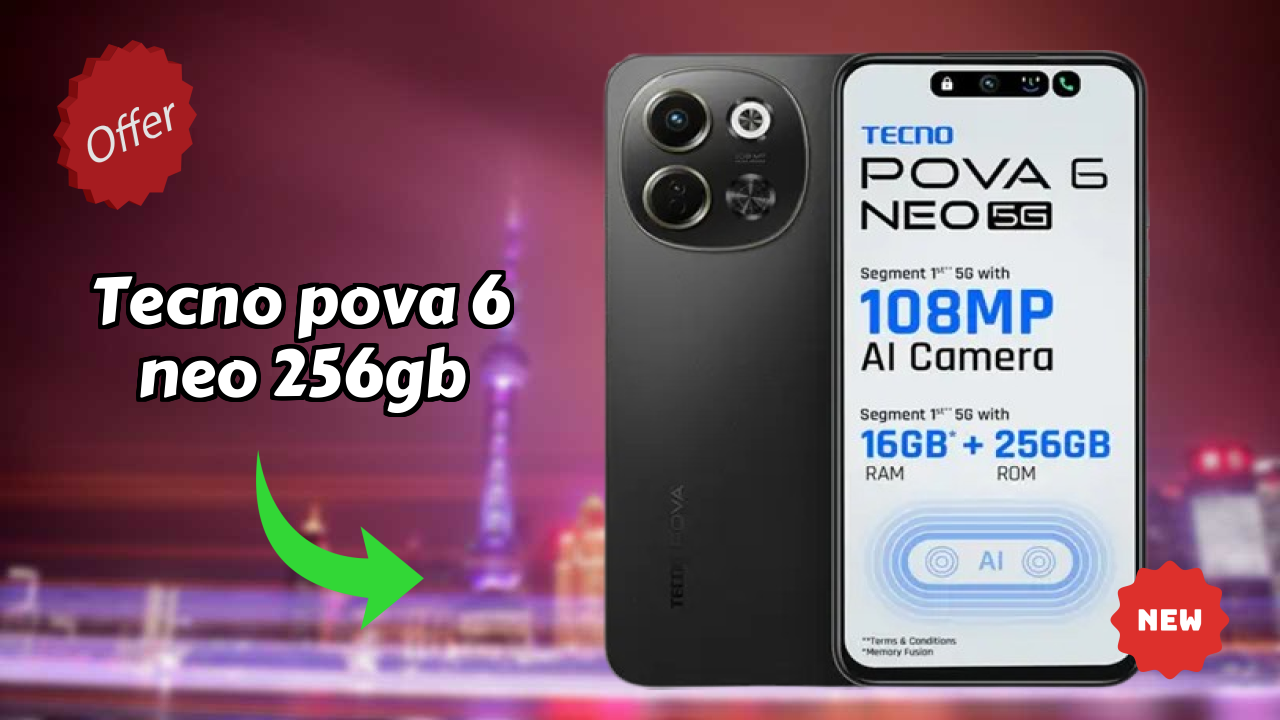 Tecno Pova 6 Neo 256GB बैटरी टेस्ट: क्या 5000 MAh पूरे दिन चलती है?