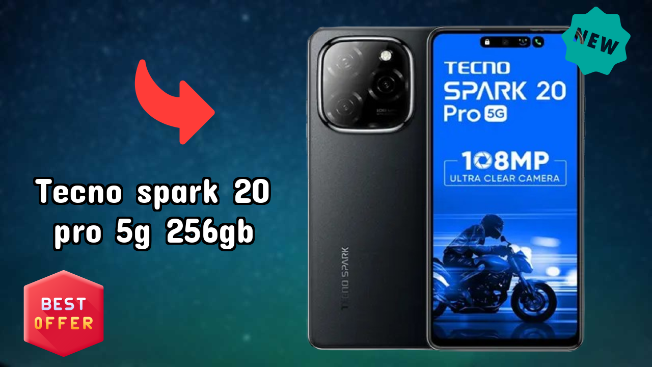 Tecno Spark 20 Pro 5G 256GB डिस्प्ले साइज़: 6.78 Inches (17.22 Cm) स्क्रीन क्वॉलिटी