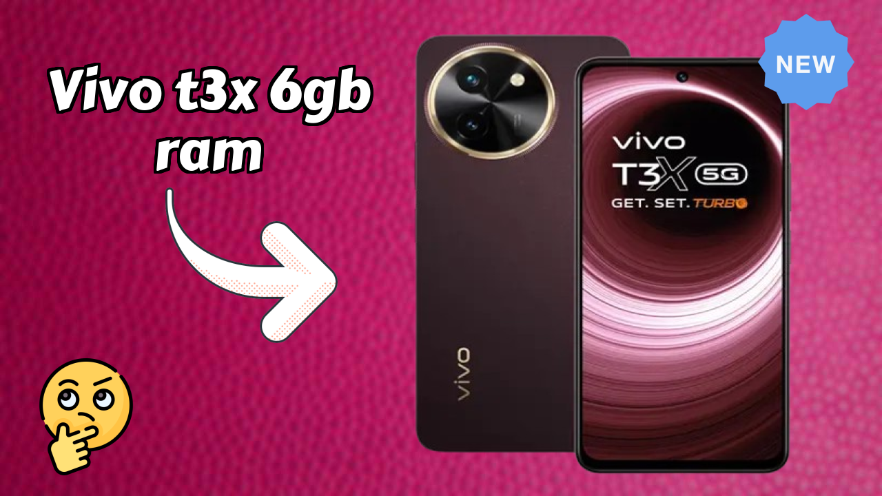 Vivo T3x 6GB RAM टेस्ट: क्या 6 GB RAM भारी ऐप्स को हैंडल करती है?