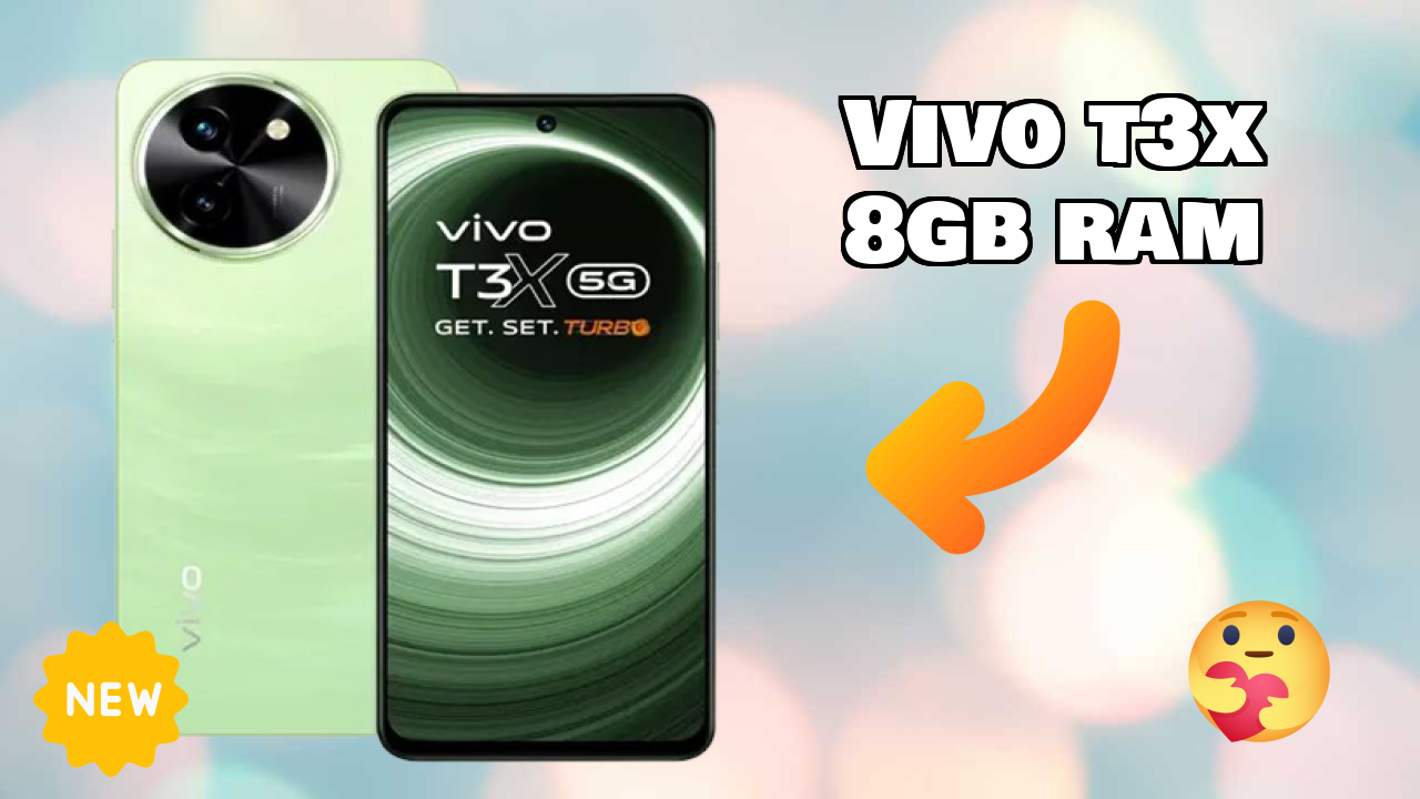 Vivo T3x 8GB RAM गेमिंग शो Snapdragon 6 Gen 1 प्रोसेसर के साथ
