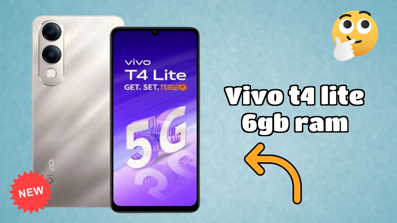 Vivo T4 Lite 6GB RAM शो: 6 GB RAM गेमिंग चेक