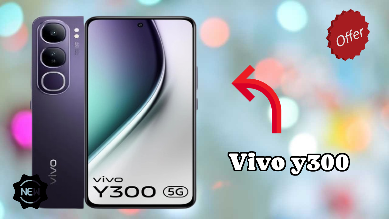Vivo Y300 डिस्प्ले साइज़: 6.67 Inches (16.94 Cm) स्क्रीन क्वॉलिटी